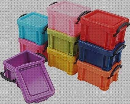 Kurtzy Caja Almacenamiento Plastico 3 Niveles - Ranuras de